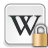 Icon of Wikipedia SSL (DE)