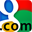 Icon of always ".com" - Google.com (in English)