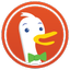 Symbol von DuckDuckGo Deutsch