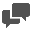 Icon of Open Conversation Button