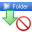 Disable Folder Drag Button 的图标