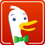 Ikon DuckDuckGo on TOR