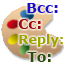 Icon of Colored Recipient Type