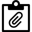 Ikona Attach from Clipboard