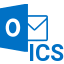 Icono de Show Outlook Appointments (vcal / ics)