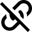 Symbol von Un-Safelinks