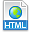 HTML Source Editorのアイコン