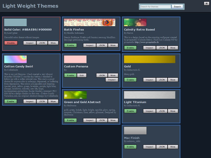 firefox dark theme with a persona firefox dark theme with a persona