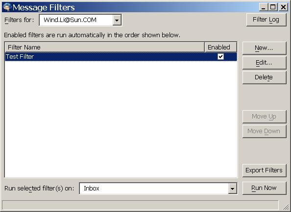 Thunderbird Message Filter Import/Export :: Modules pour Thunderbird