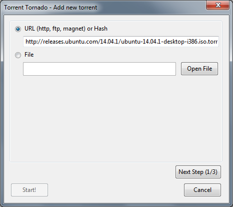 Torrent Tornado Seamonkey向けアドオン Torrent Tornado Seamonkey向けアドオン