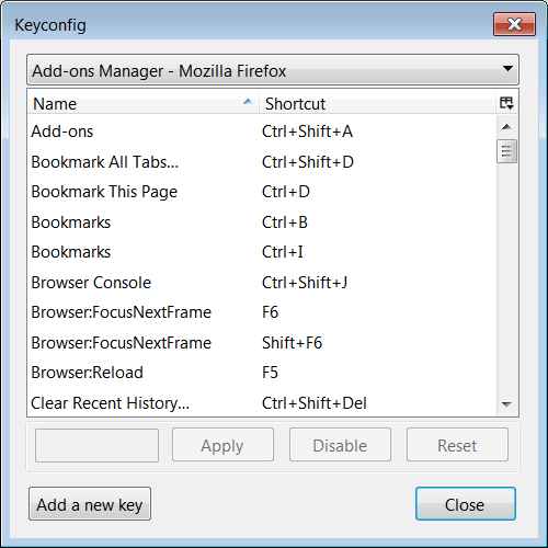 thunderbird assign hotkey thunderbird assign hotkey