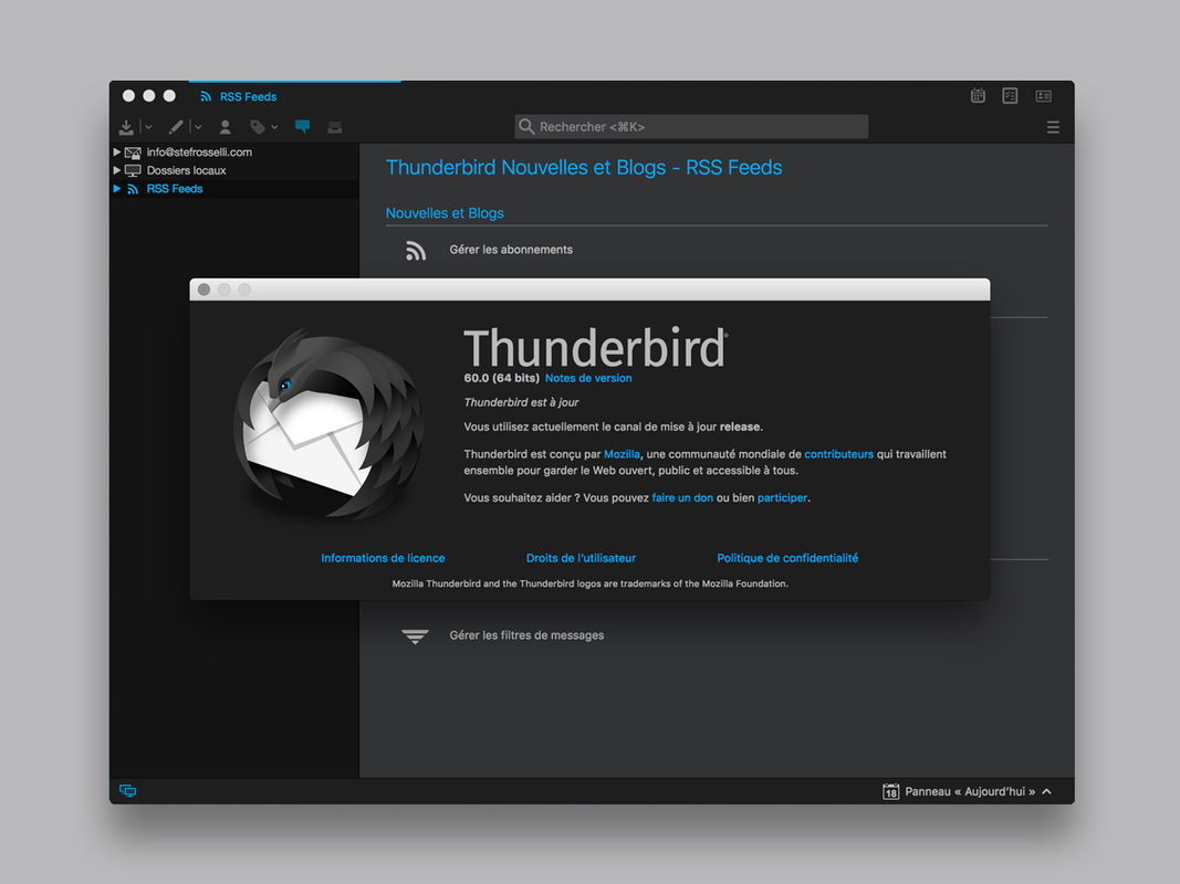 mozilla thunderbird 64 bit