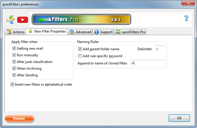quickFilters :: Add-ons for Thunderbird