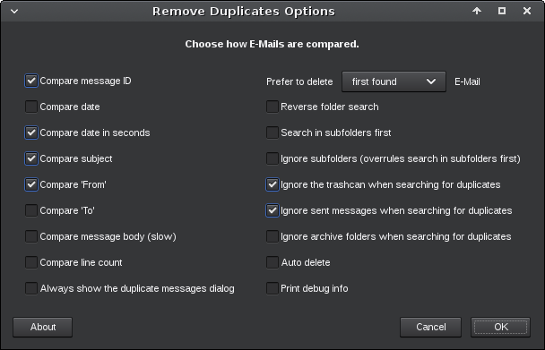 remove duplicate messages thunderbird remove duplicate messages thunderbird