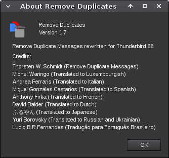 remove duplicate messages thunderbird remove duplicate messages thunderbird