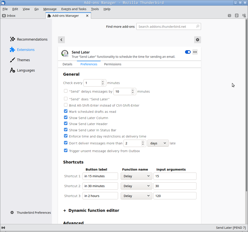 Send Later Add Ons For Thunderbird Send Later Add Ons For Thunderbird