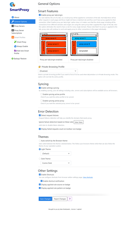 Popular proxy extensions for Opera - TOP 5