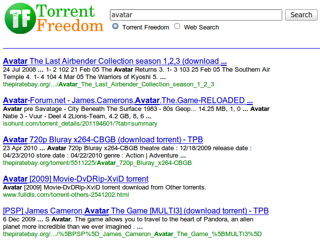 Torrent Freedom Firefox