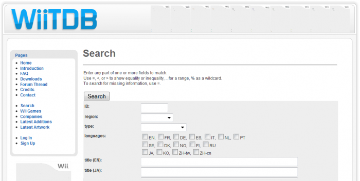 Wiitdb Search (EN) :: Add-ons for Firefox