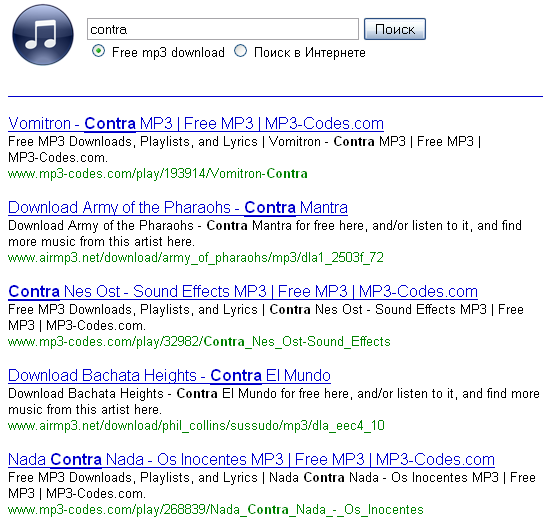 Free Mp3 Music Search for Download :: Add-ons for Firefox