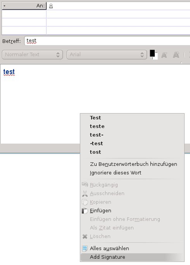 add signature add ons for thunderbird