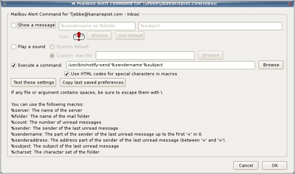 Mailbox Alert Add Ons For Thunderbird Mailbox Alert Add Ons For Thunderbird