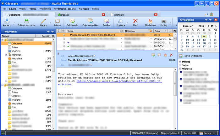 ms office 2003 jb edition add ons for thunderbird